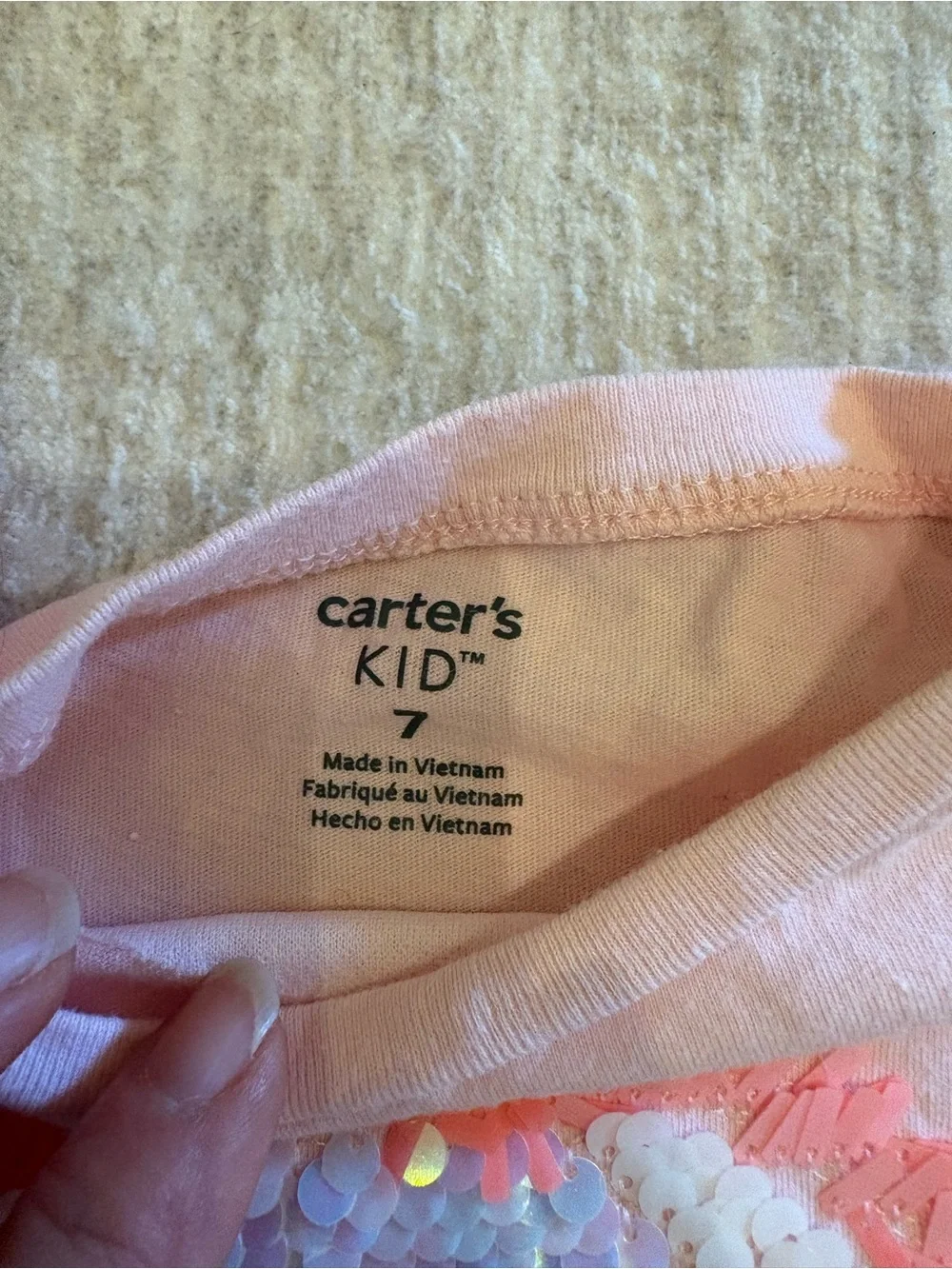 Carters based actual